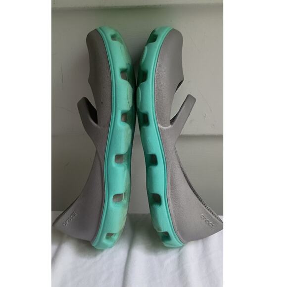 Crocs Duet Sport Mary Jane Slip On Flats W6 - Picture 7 of 10